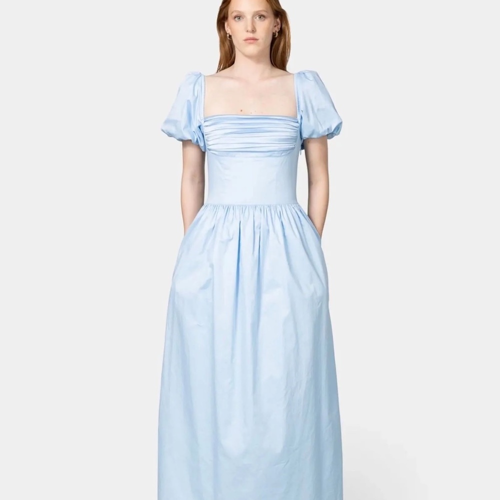NWT Murlong Cres Matilda Maxi Dress - Baby Blue